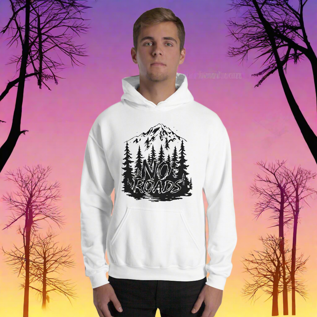 Unisex No roads adventure classic Hoodie