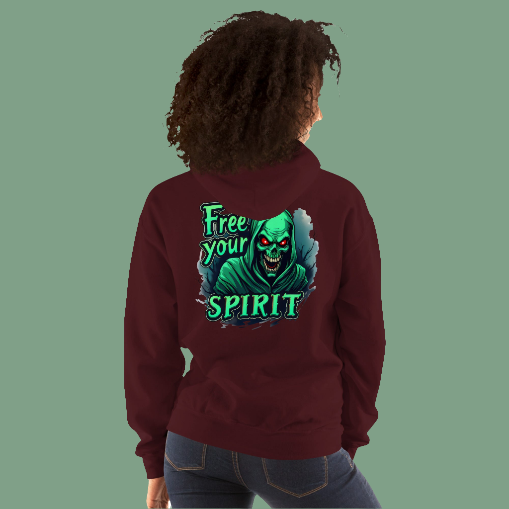 Unisex Halloween free your spirit heavy blend Hoodie