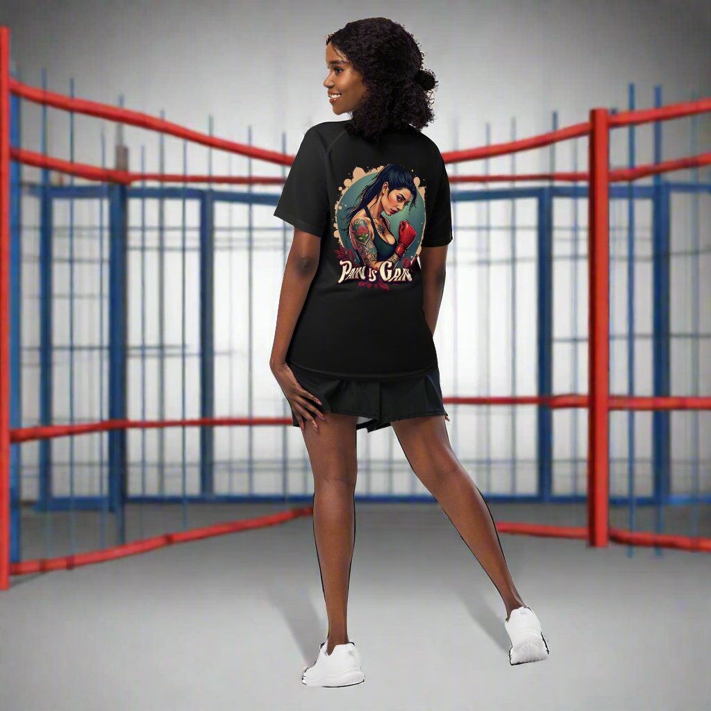 Unisex Japanese Pain is gain sports jersey