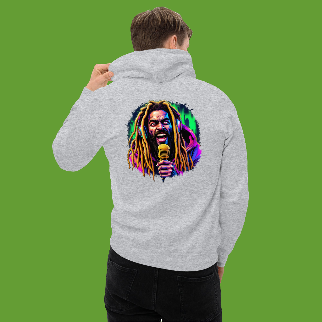 Unisex Golden Mic Blonde dreadlock Rasta Hoodie