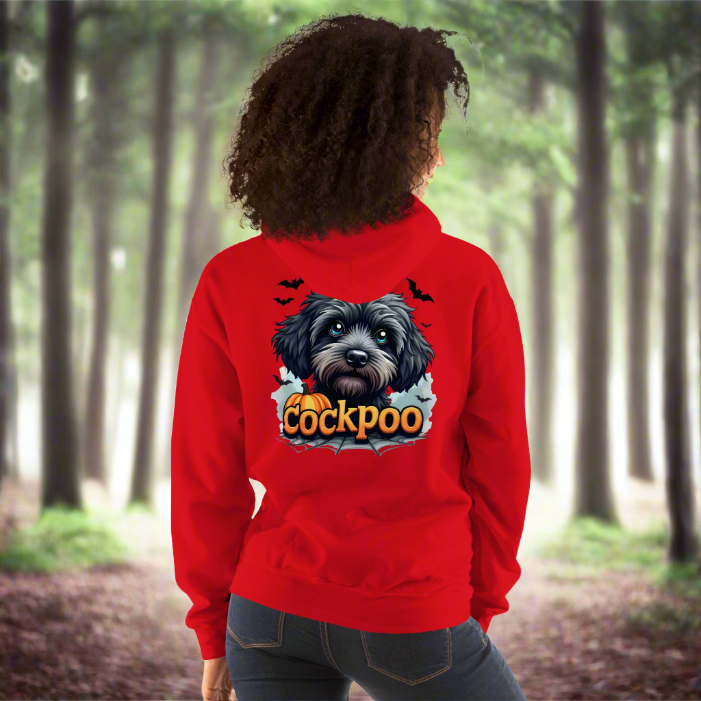 Unisex Halloween cockapoo dog Hoodie