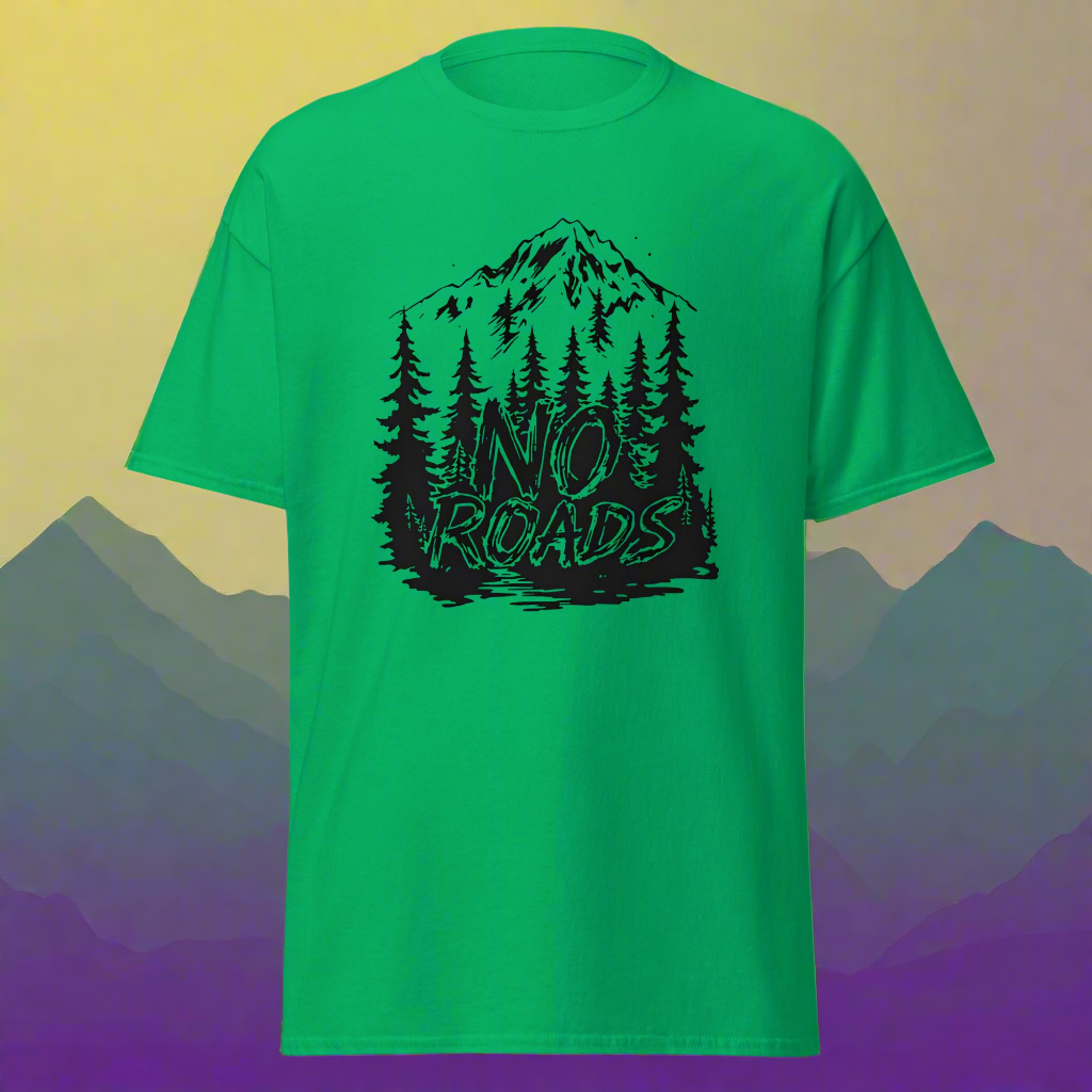 Unisex No roads adventure classic tee