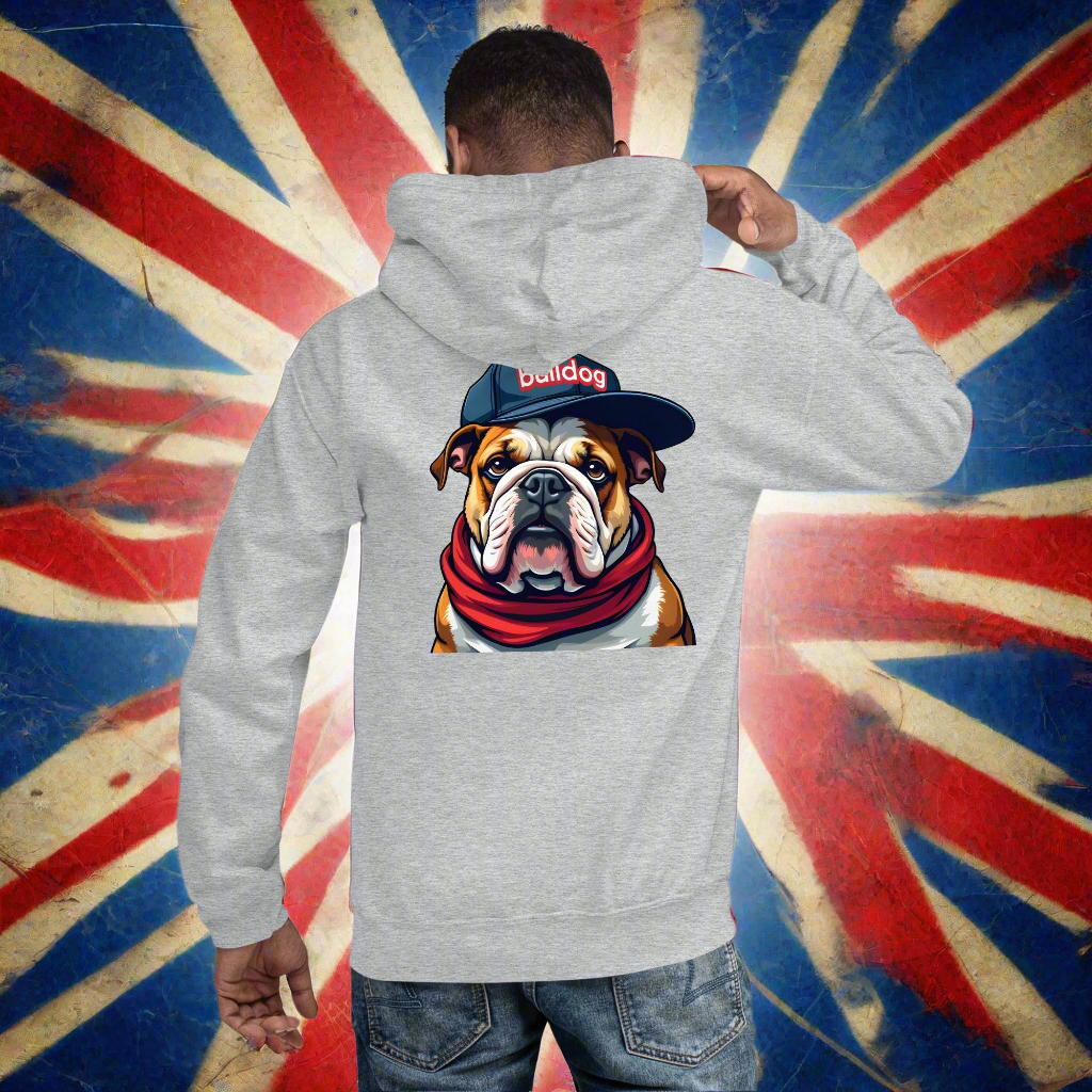 Unisex British bulldog baseball cap Hoodie
