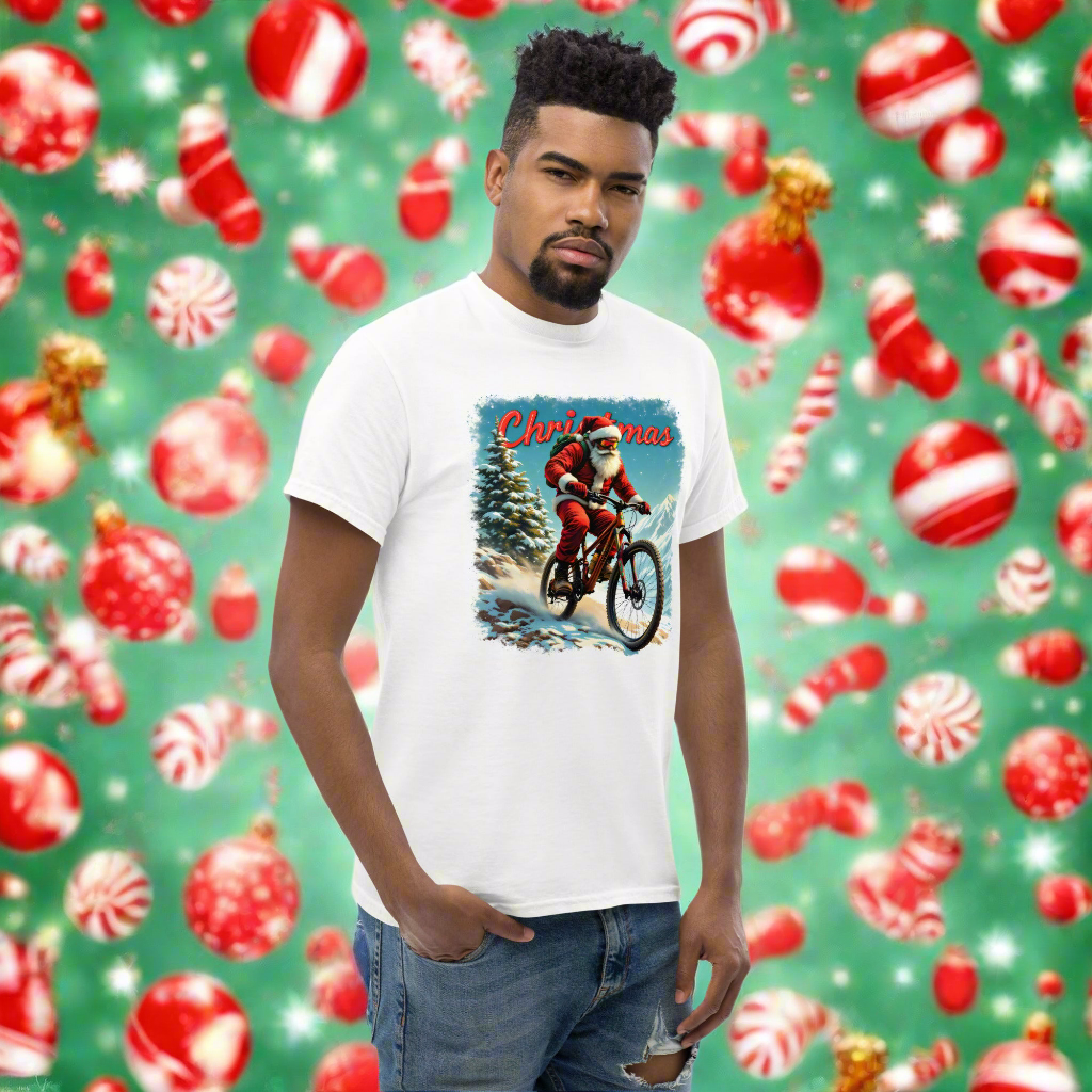 Unisex Simply white MTB Christmas classic tee