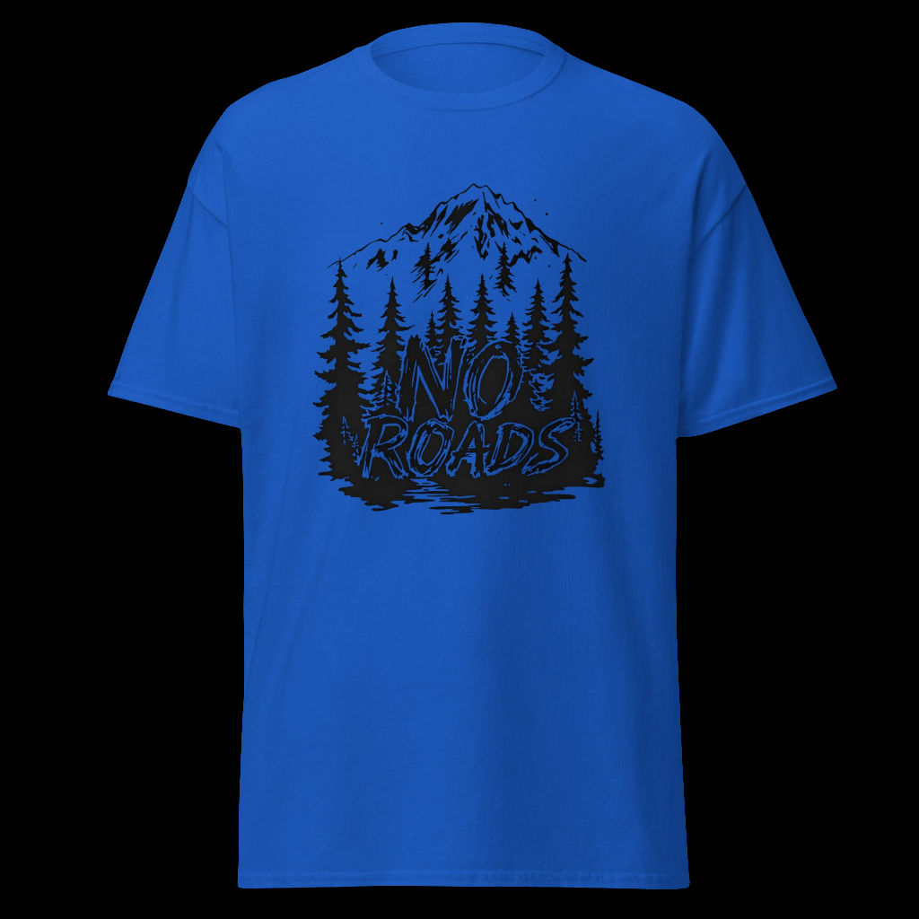 Unisex No roads adventure classic tee