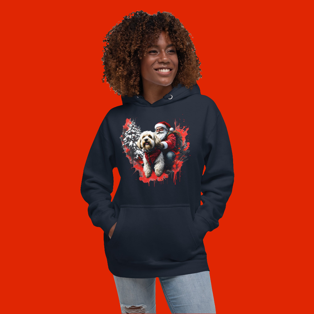 Unisex Twin print Christmas delivery Premium Hoodie