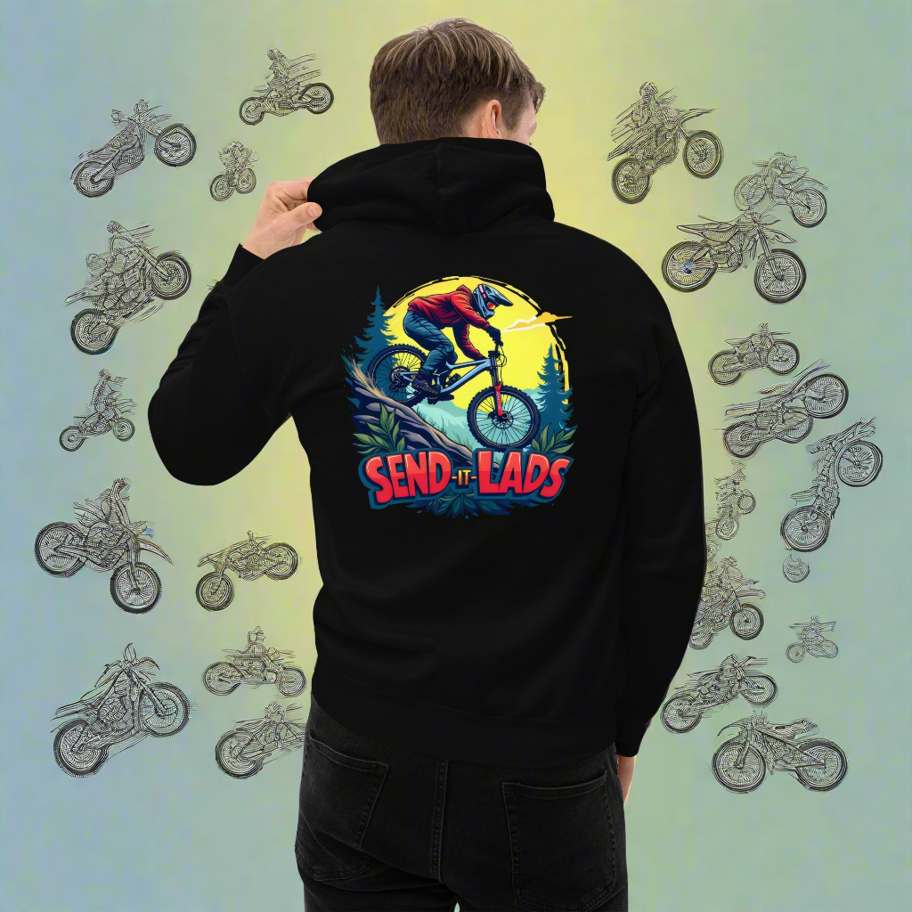 men's Send it lads classic Hoodie