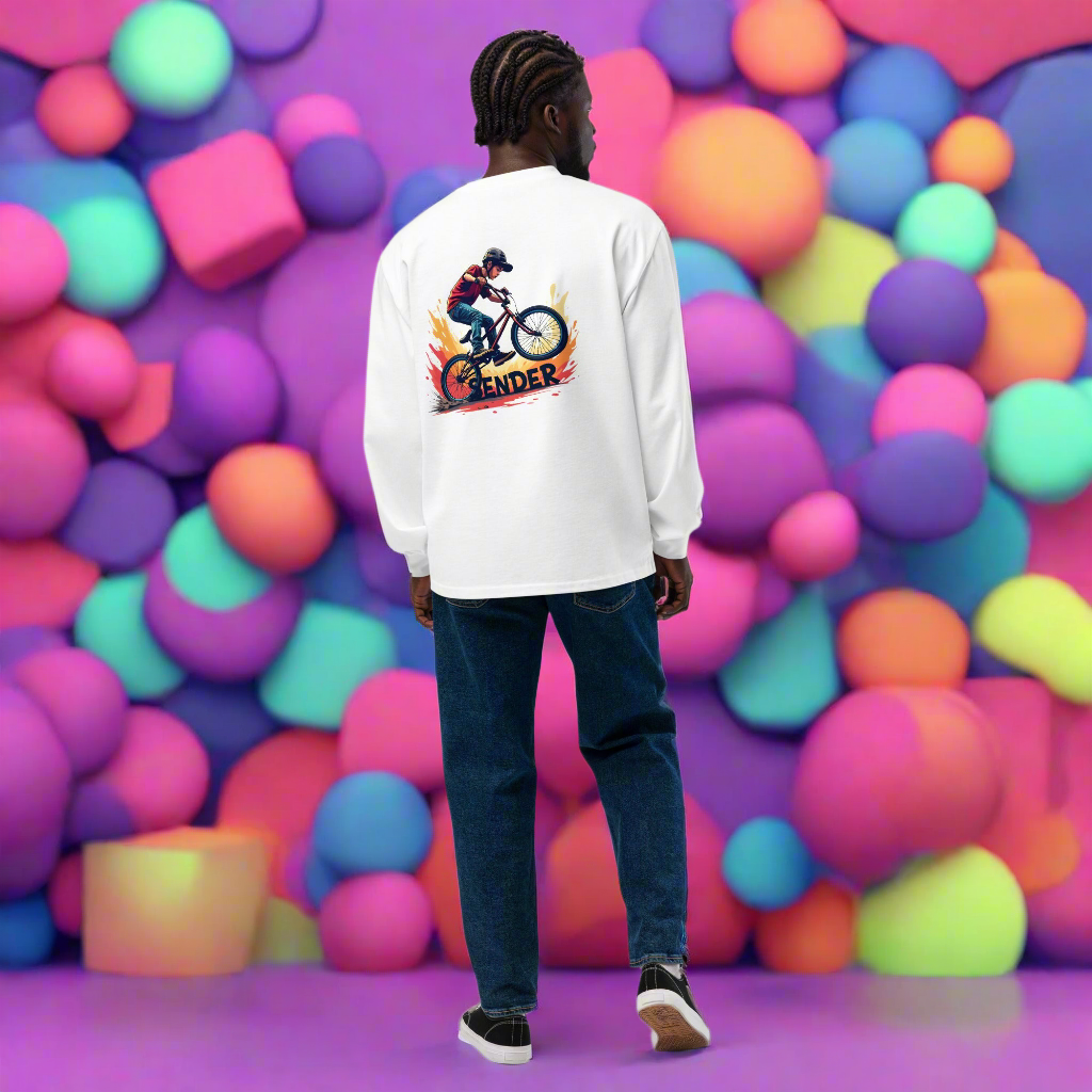 Premium todays BMX sender rad splash classic long sleeve shirt