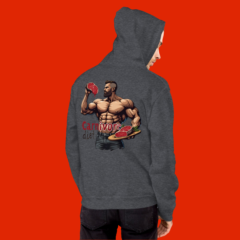 Men's carnivore diet Hoodie