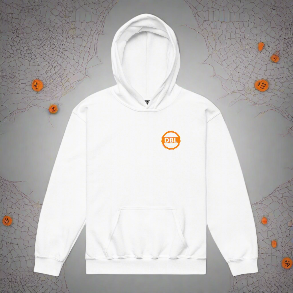 Youth Unisex Halloween special DBL logo On a stylish heavy blend hoodie