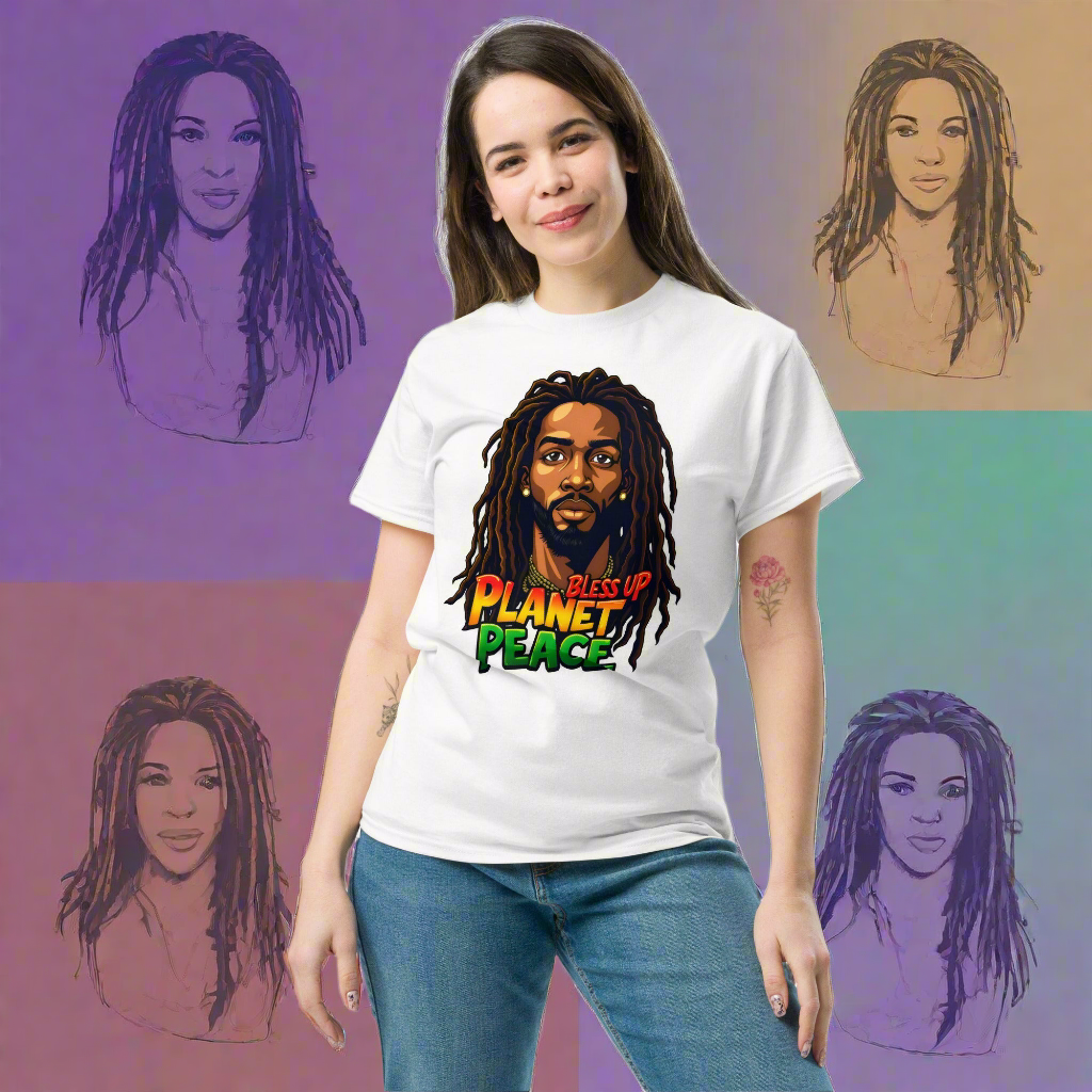 Unisex Jamaican bless up classic tee