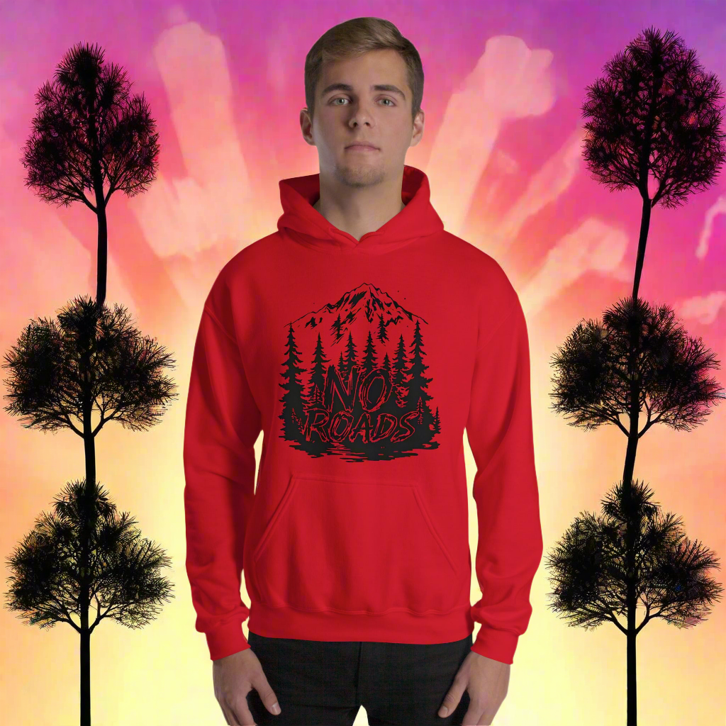 Unisex No roads adventure classic Hoodie