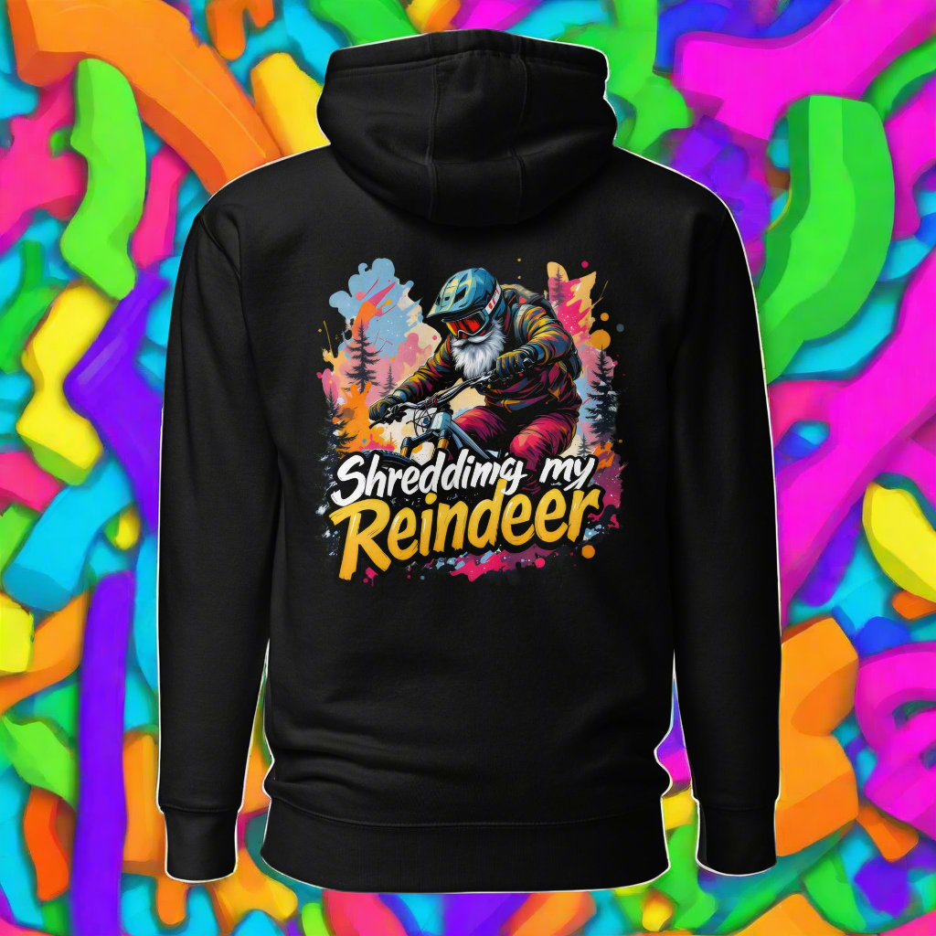 Unisex Shredding my reindeer premium Series 2 Hoodie