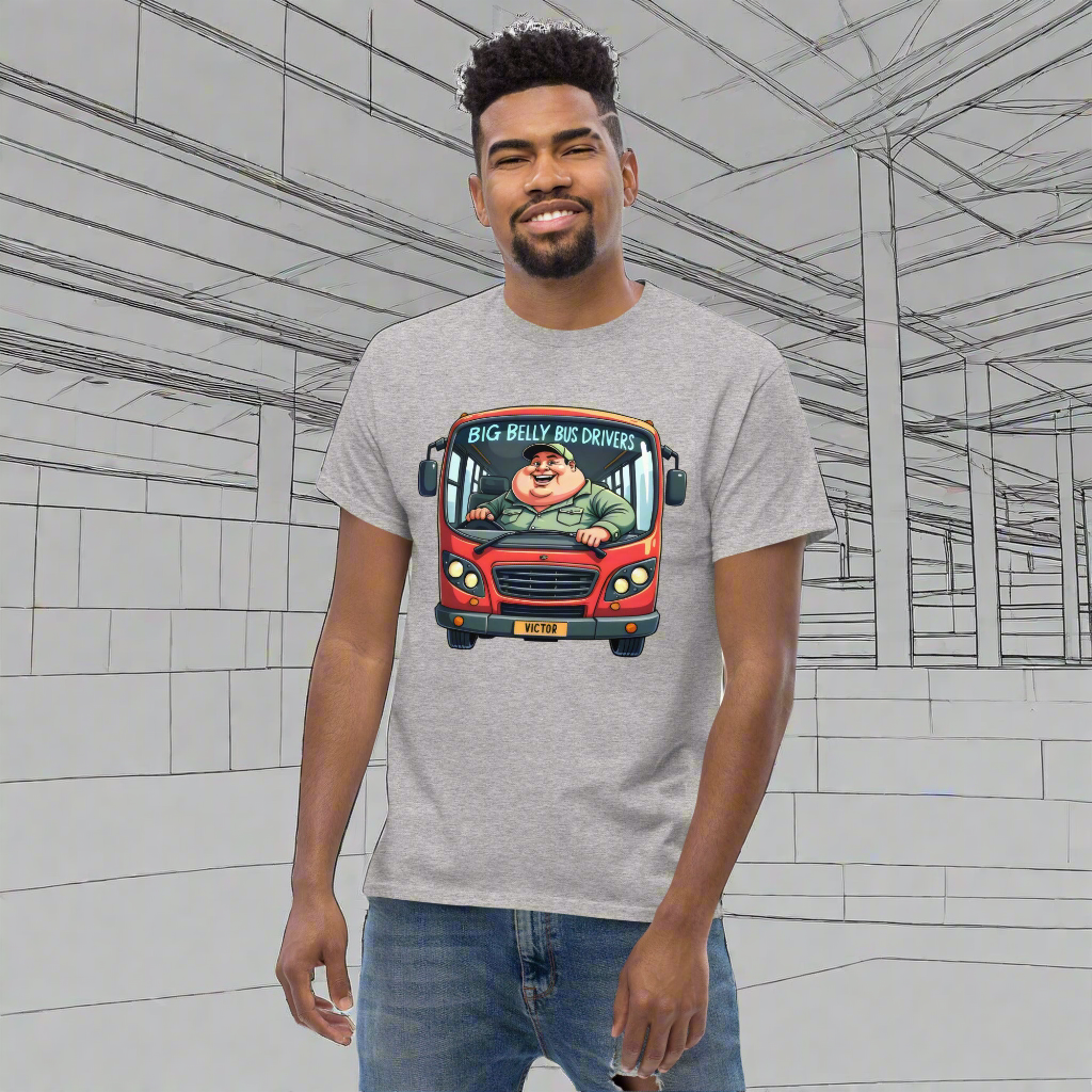 Unisex Big belly bus driver classic tee