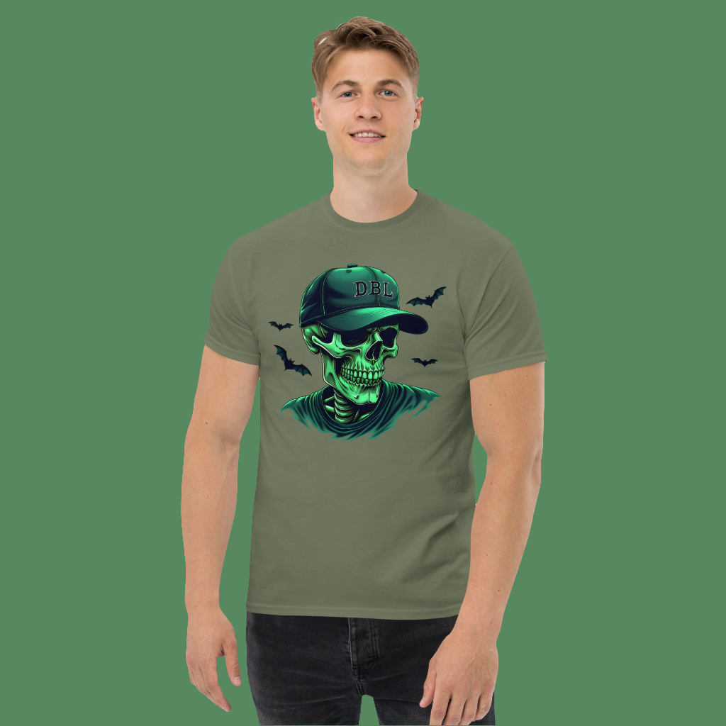 Unisex High definition luminous skull classic tee