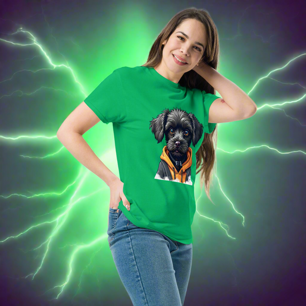 Unisex Cockapoo with hoodie  classic tee