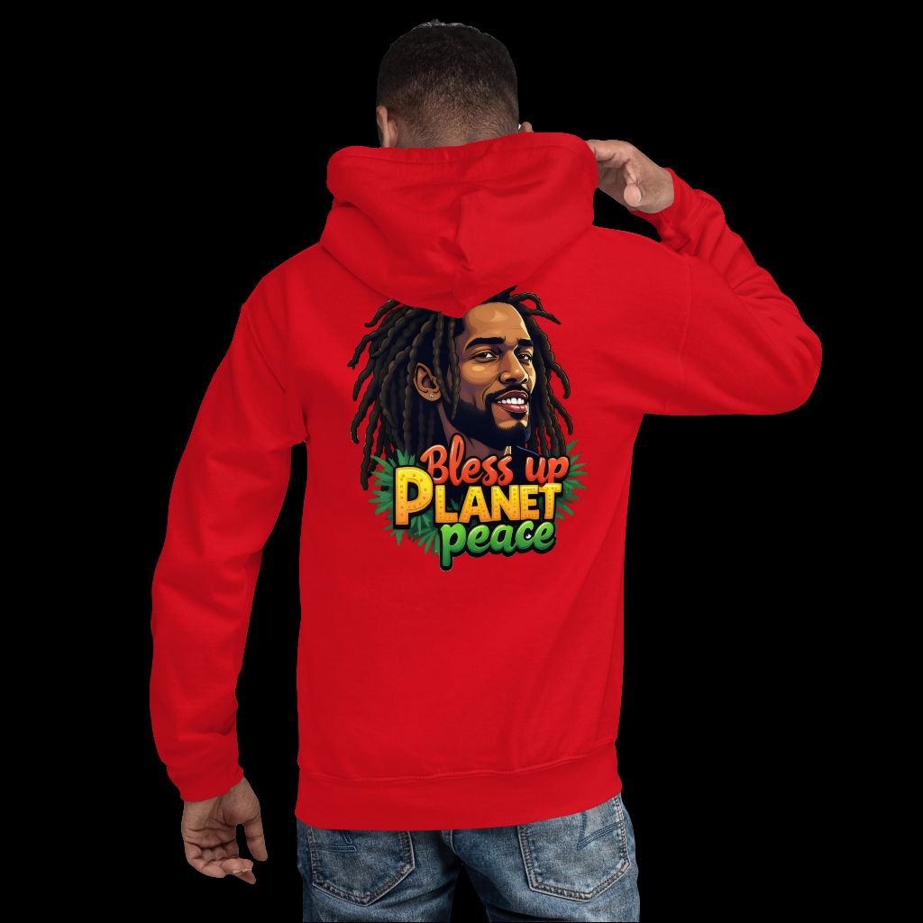 Unisex bless up Planet piece 2 classic Hoodie