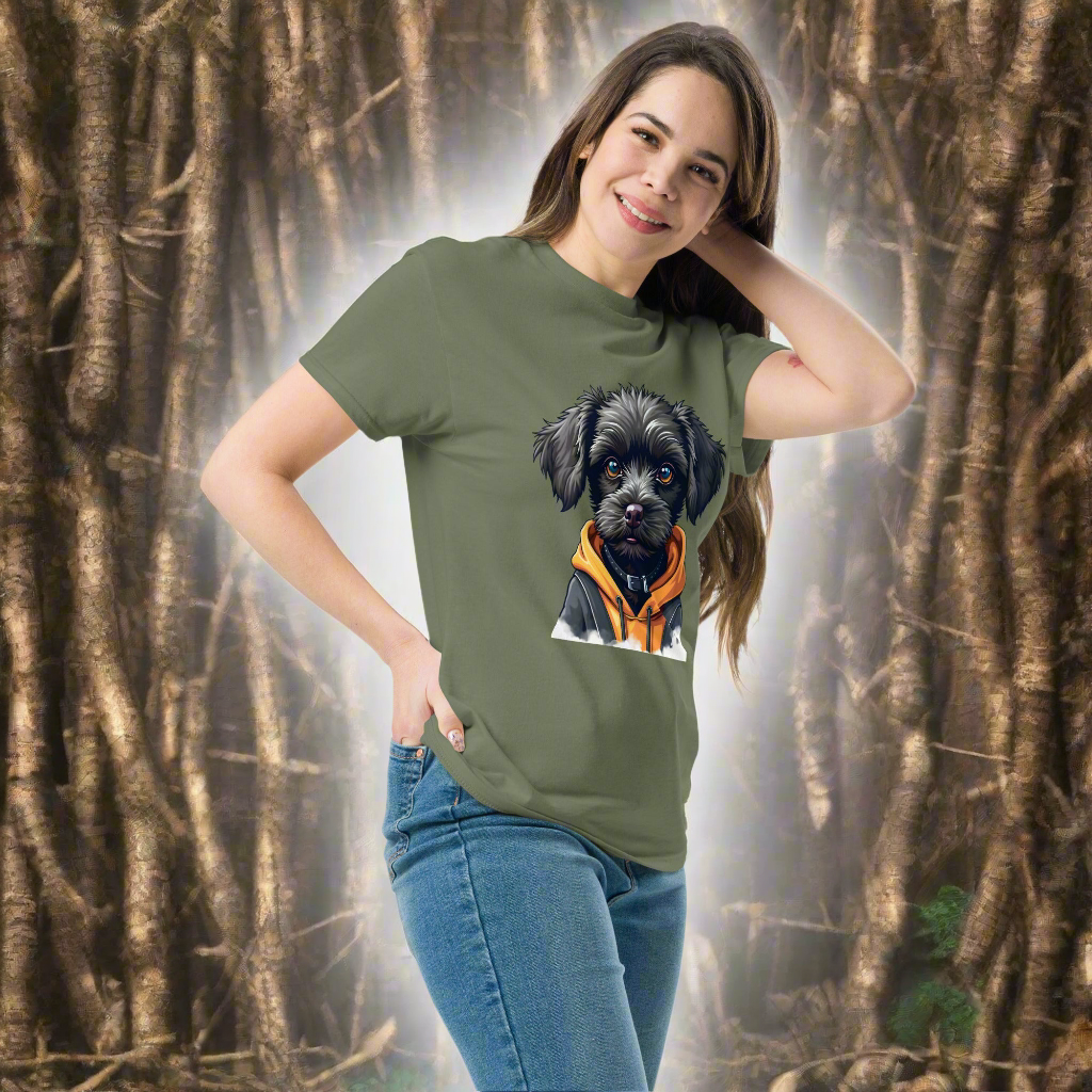 Unisex Cockapoo with hoodie  classic tee