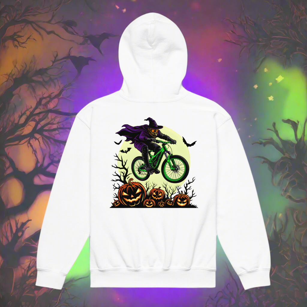 Youth Unisex Halloween special DBL logo On a stylish heavy blend hoodie