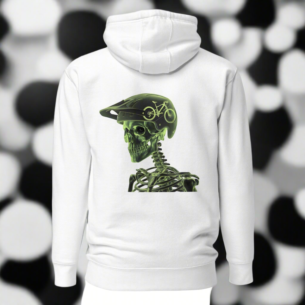 Unisex Skeleton brain riders selection premium Hoodie
