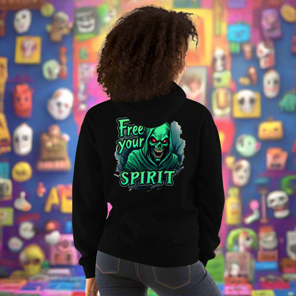 Unisex Halloween free your spirit heavy blend Hoodie