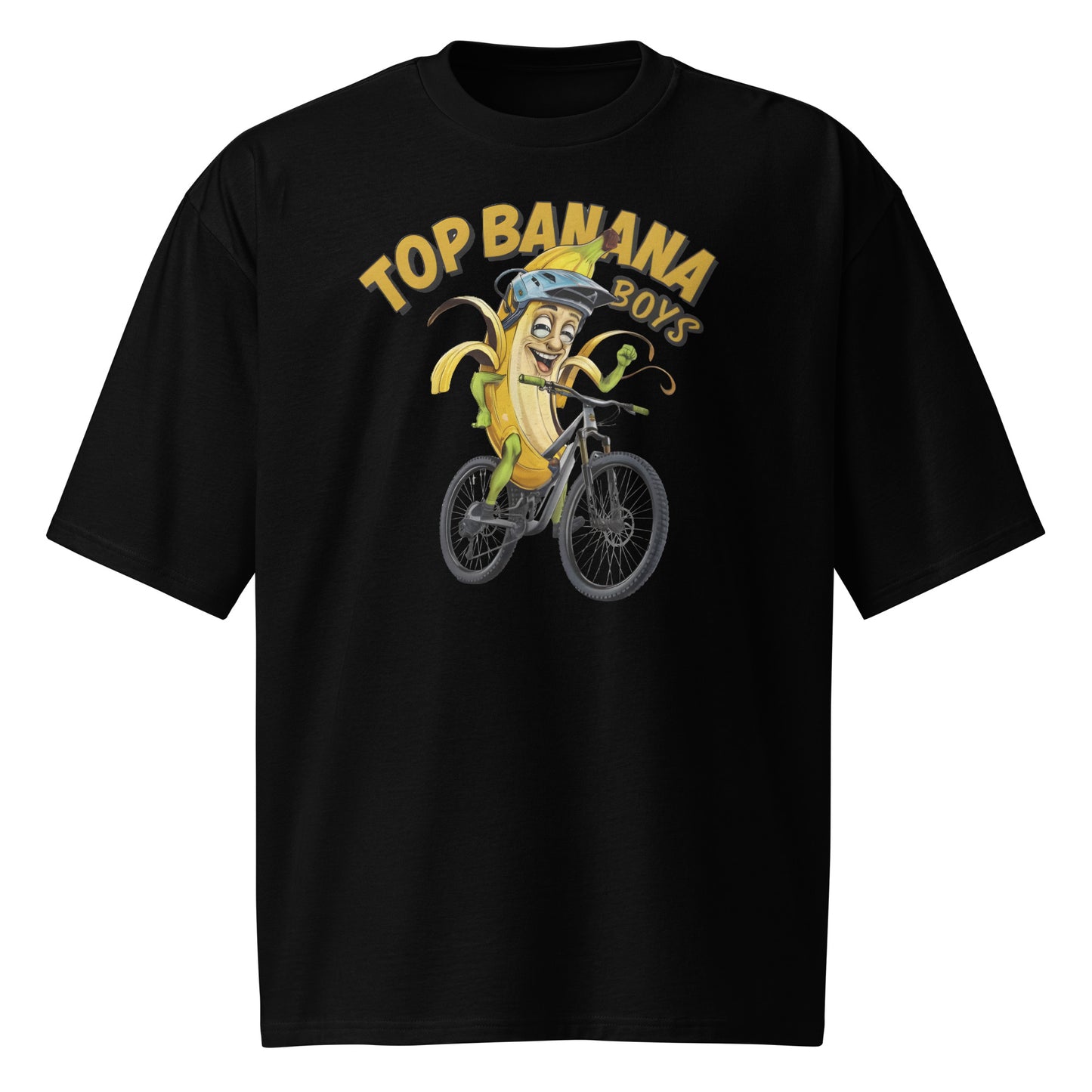 Oversized Top banana boys cartoon funny t-shirt