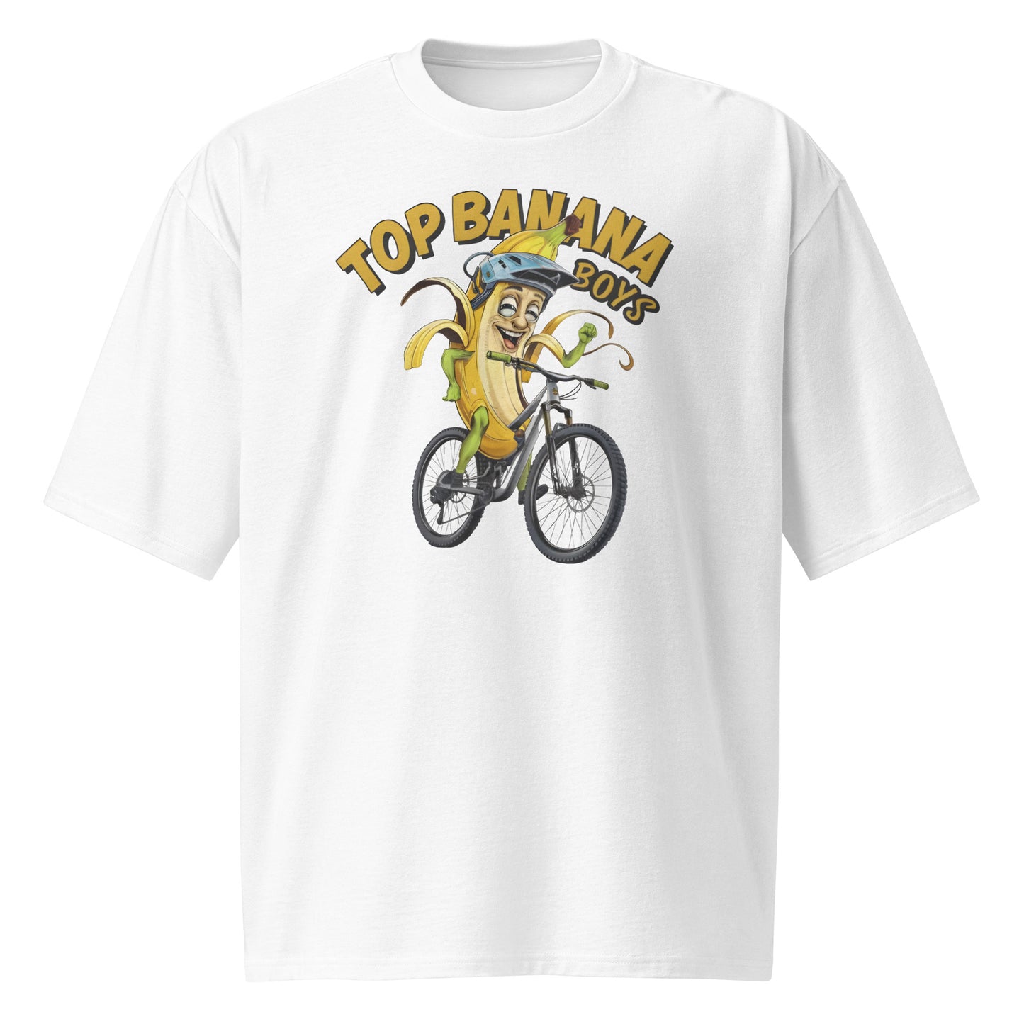 Oversized Top banana boys cartoon funny t-shirt
