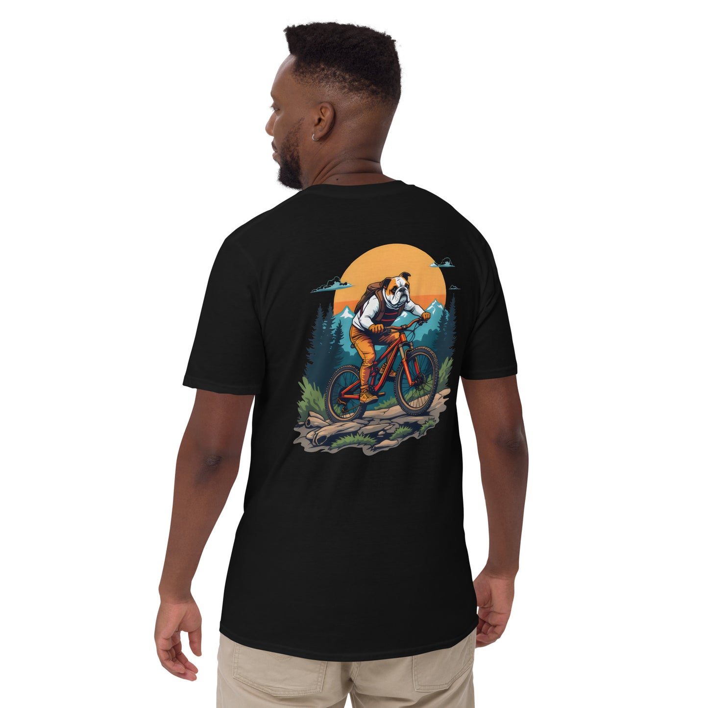 Short-Sleeve British bulldog rider Unisex T-Shirt