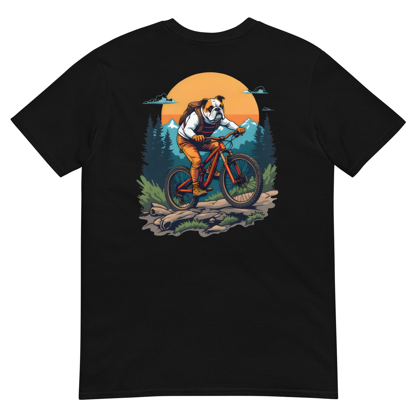 Short-Sleeve British bulldog rider Unisex T-Shirt