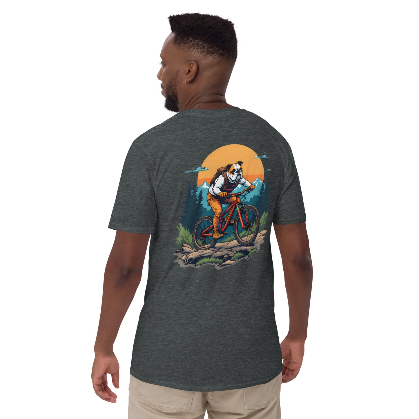 Short-Sleeve British bulldog rider Unisex T-Shirt