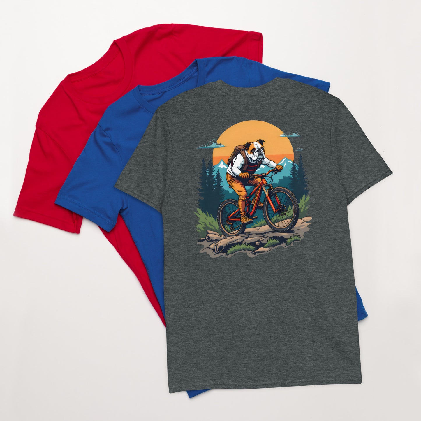 Short-Sleeve British bulldog rider Unisex T-Shirt