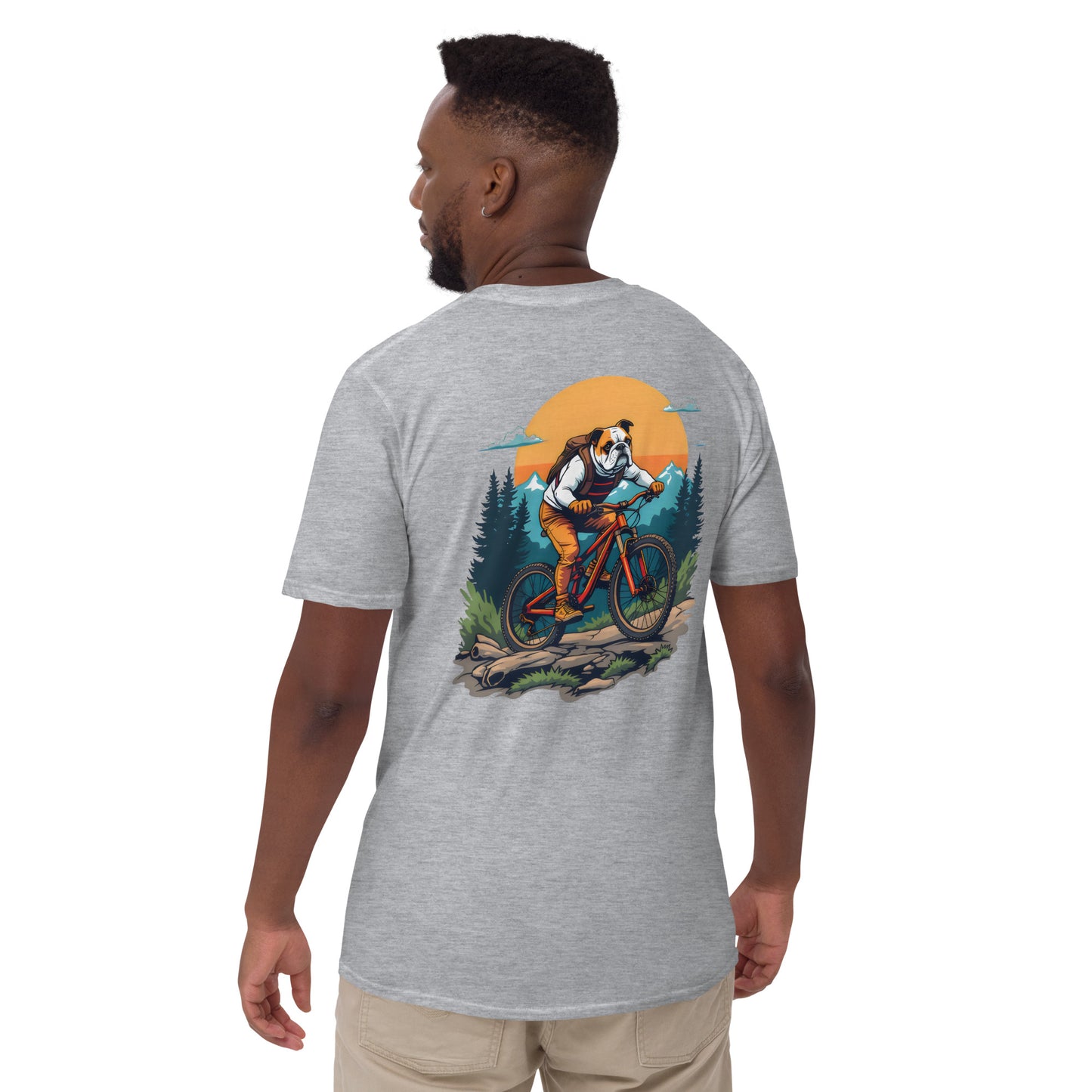 Short-Sleeve British bulldog rider Unisex T-Shirt