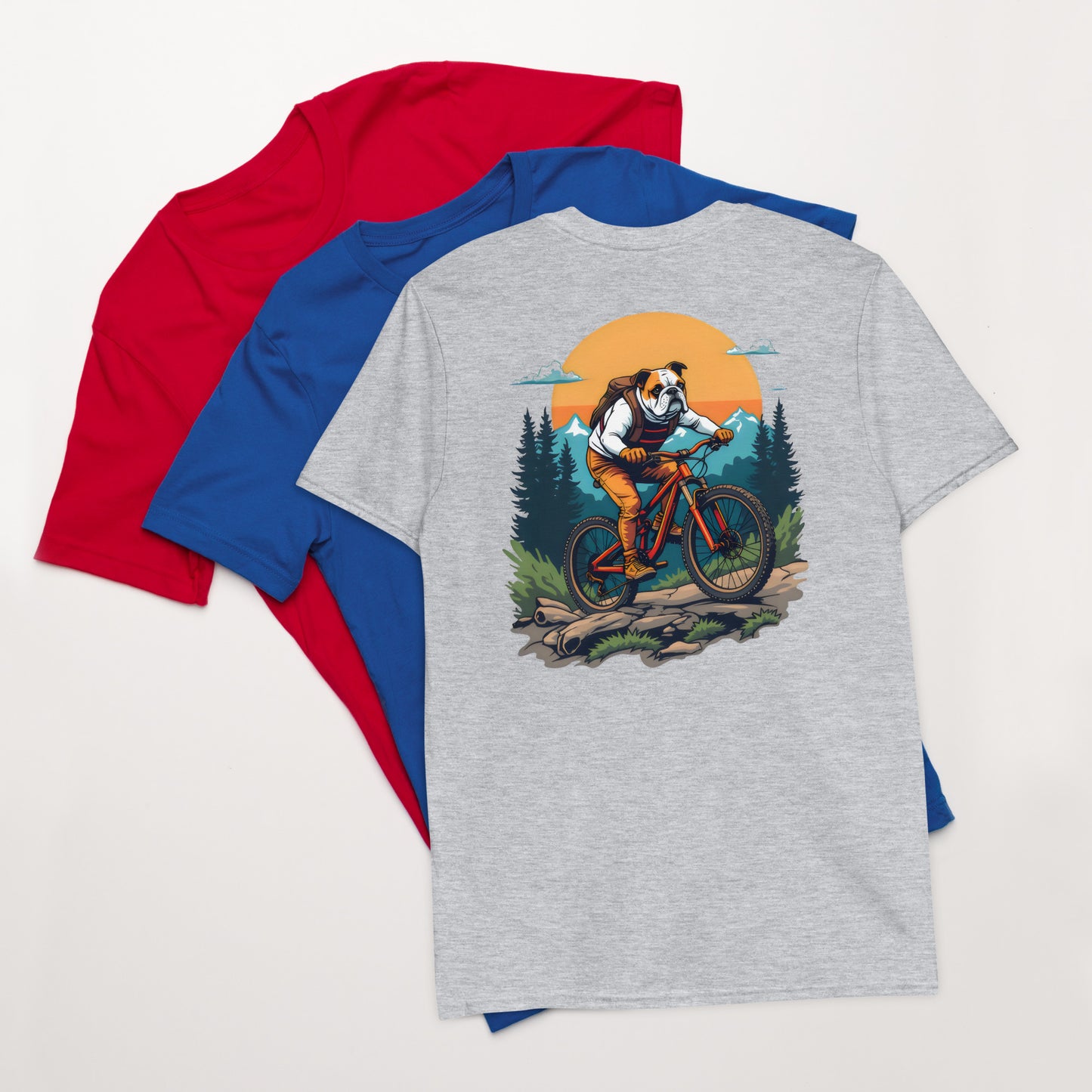 Short-Sleeve British bulldog rider Unisex T-Shirt