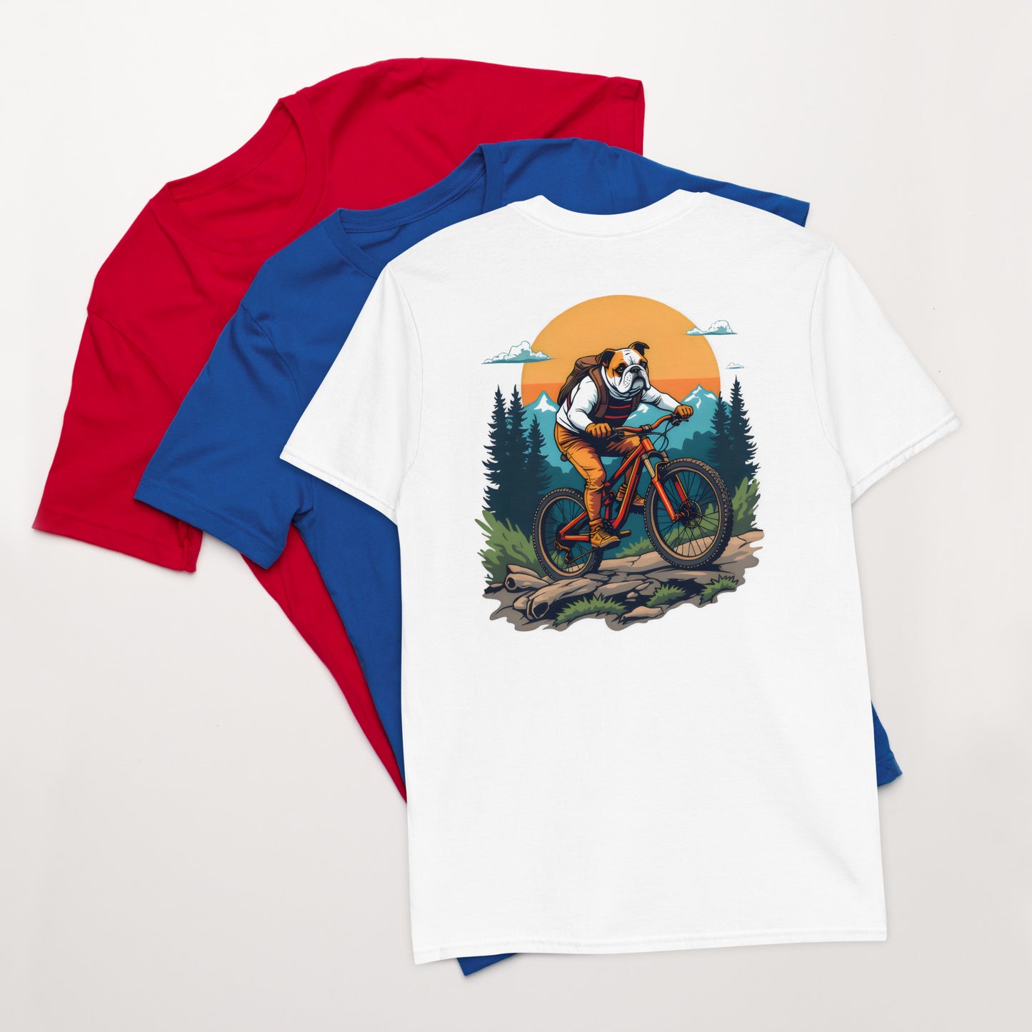 Short-Sleeve British bulldog rider Unisex T-Shirt