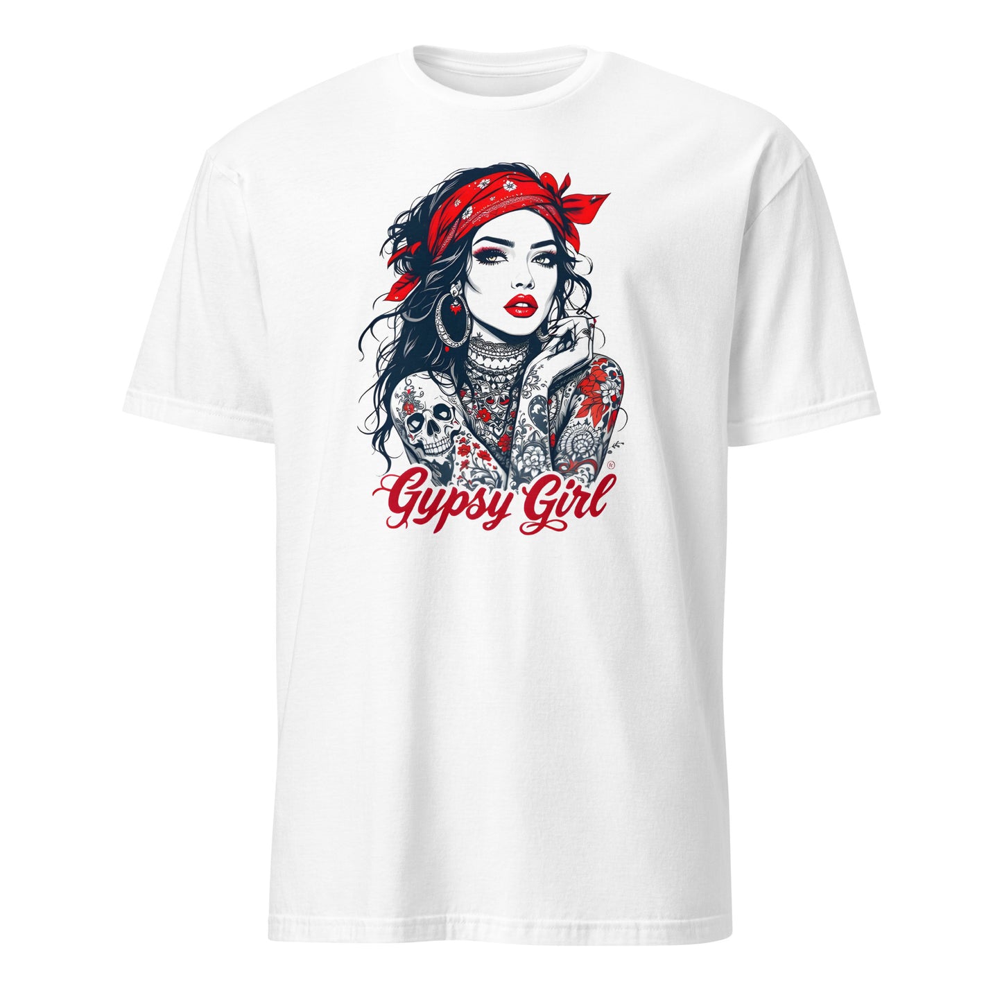 Unisex Gypsy girl illustration Short-Sleeve T-Shirt