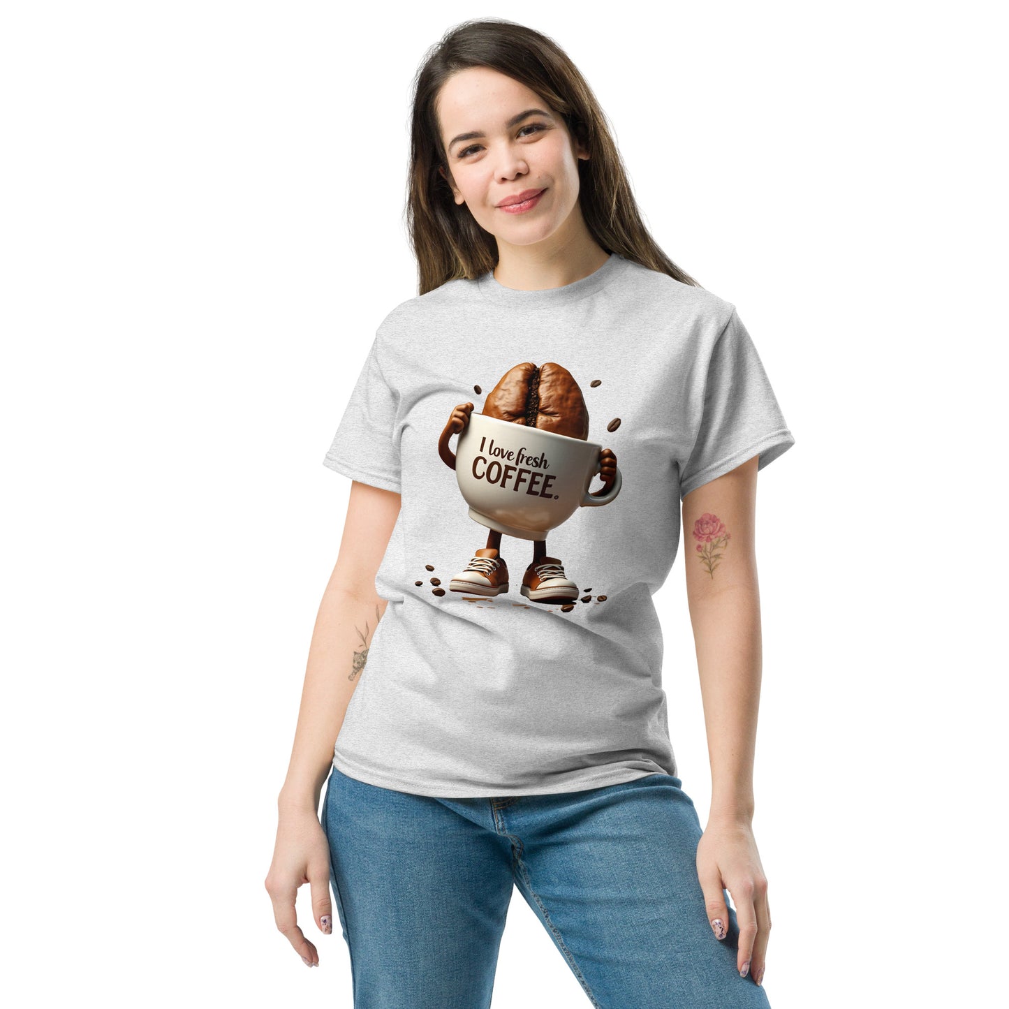 Unisex I love fresh coffee classic tee