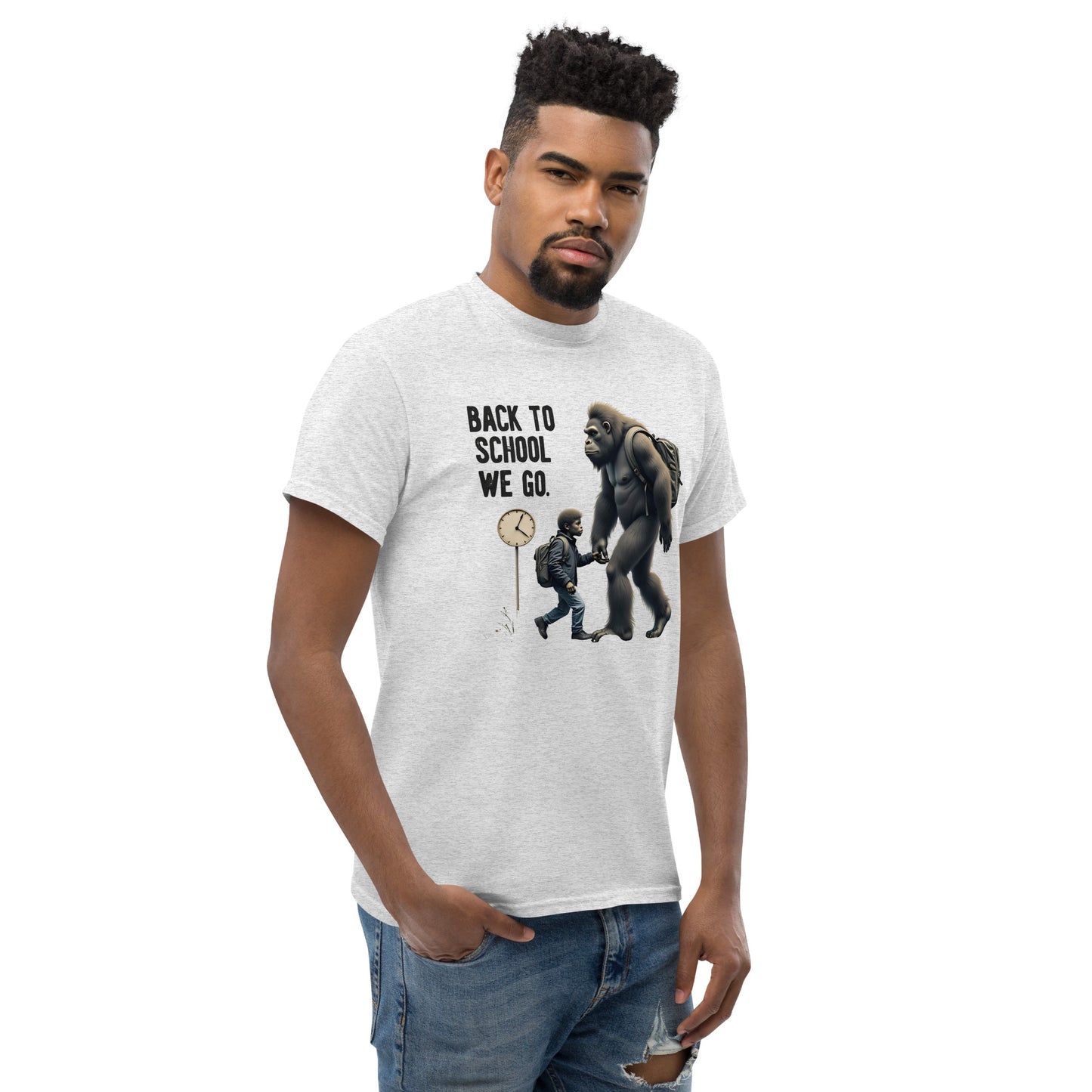 Unisex Back to school we go classic tee