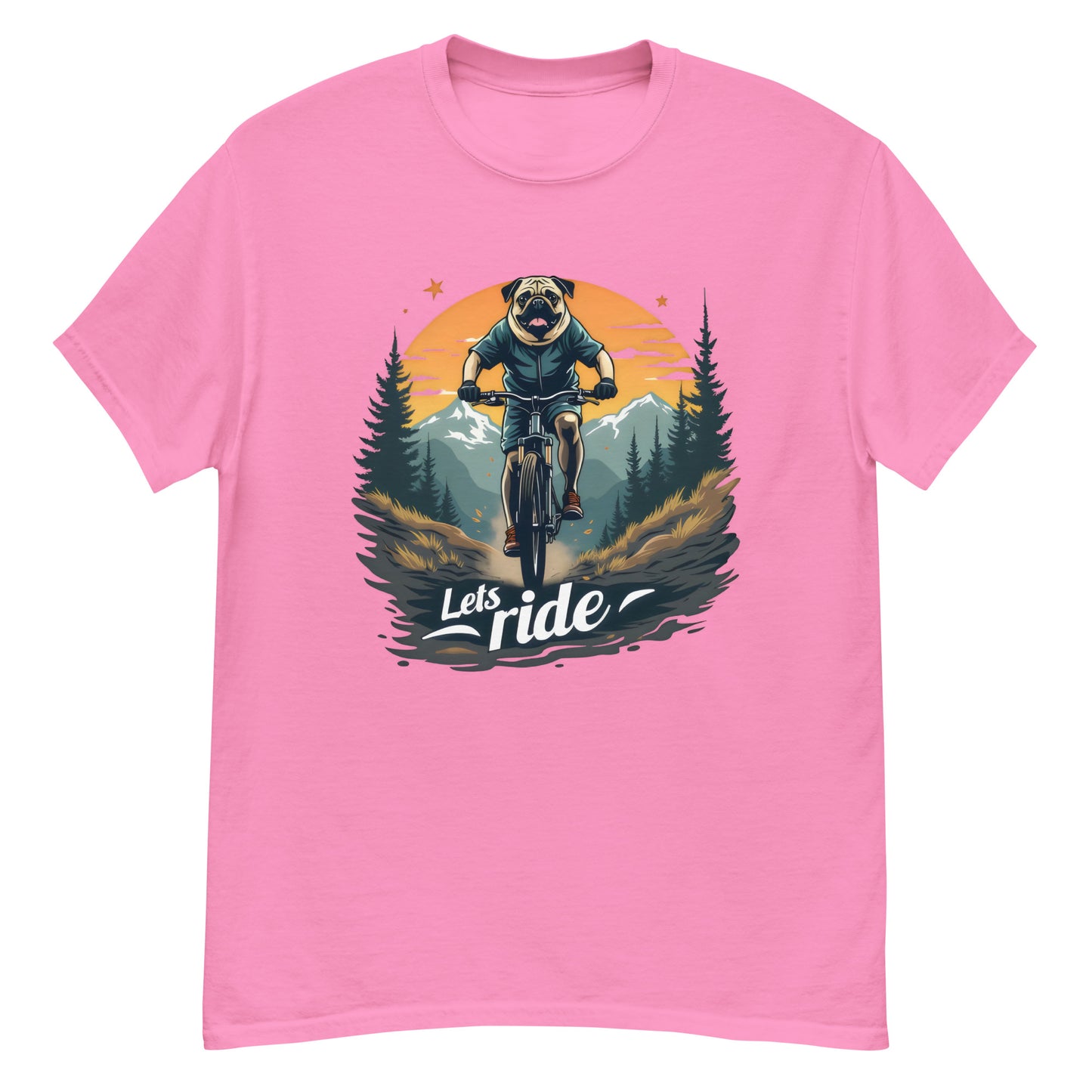 Unisex Let's ride Bulldog classic tee