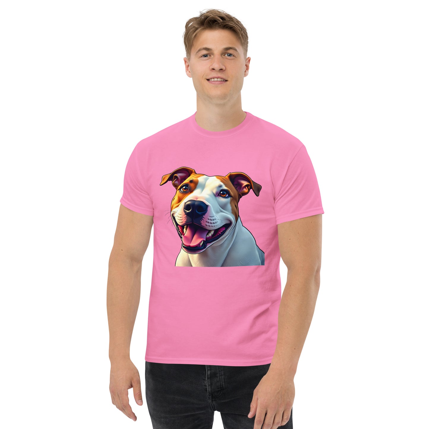 Unisex Bulldog Terrier puppy eyes classic tee