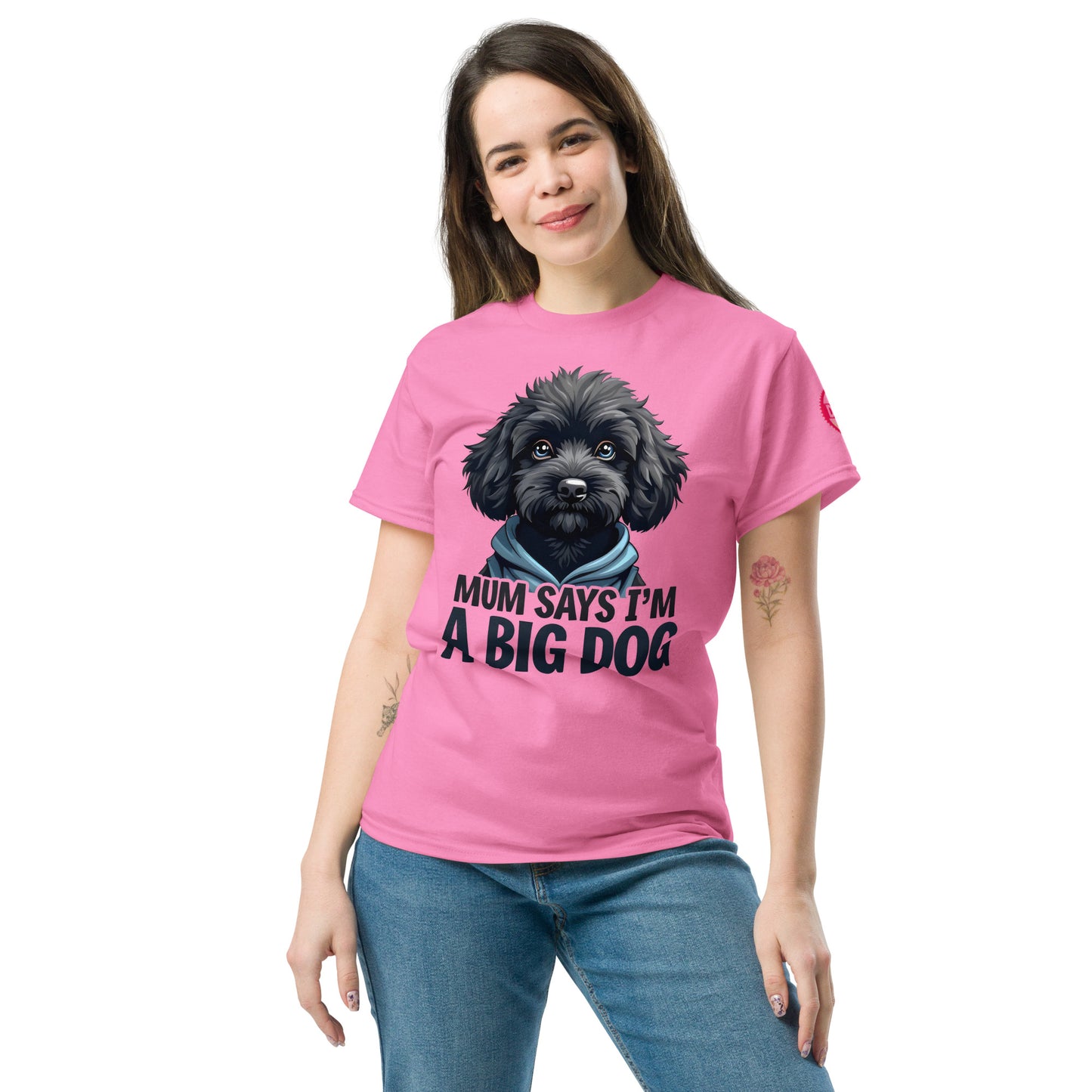 Unisex Cockapoo dog with classic tee