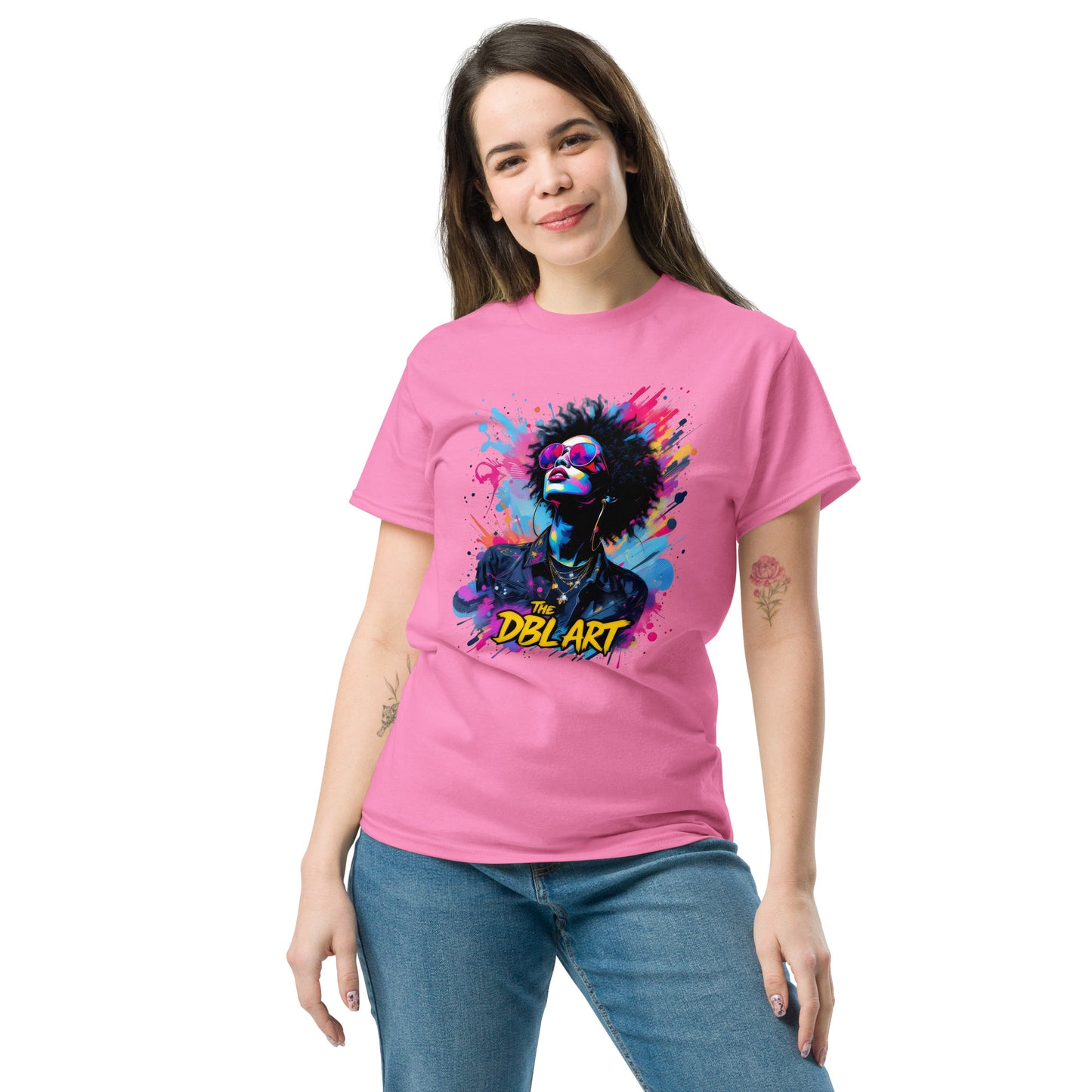 Unisex The DBL abstract Street art classic tee