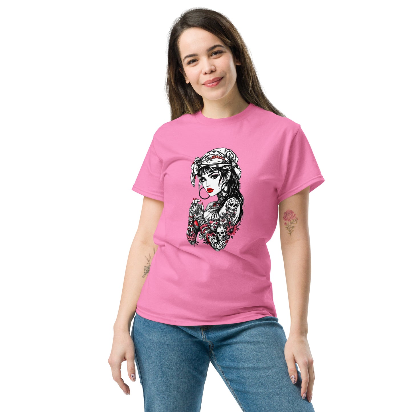 Unisex Cool looking Gypsy girl classic tee