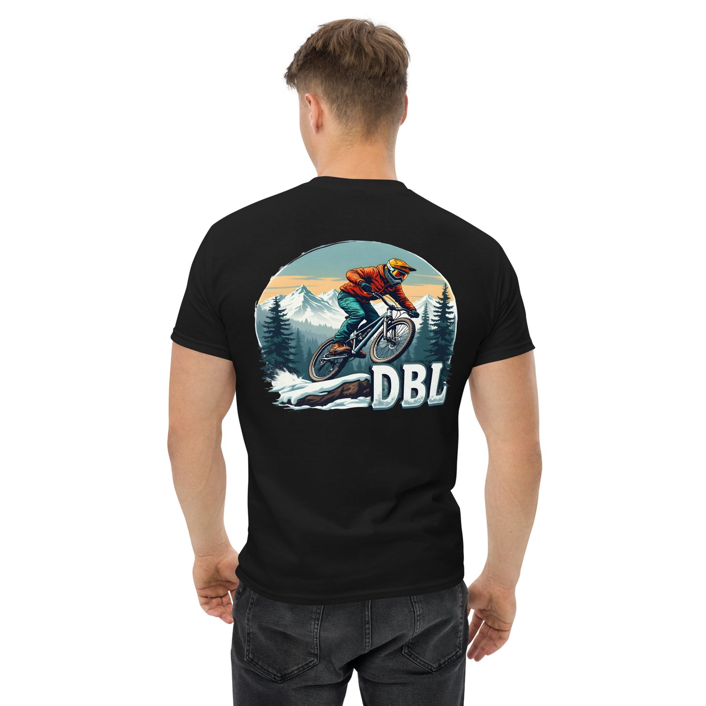Unisex Men's DBL ride on classic tee