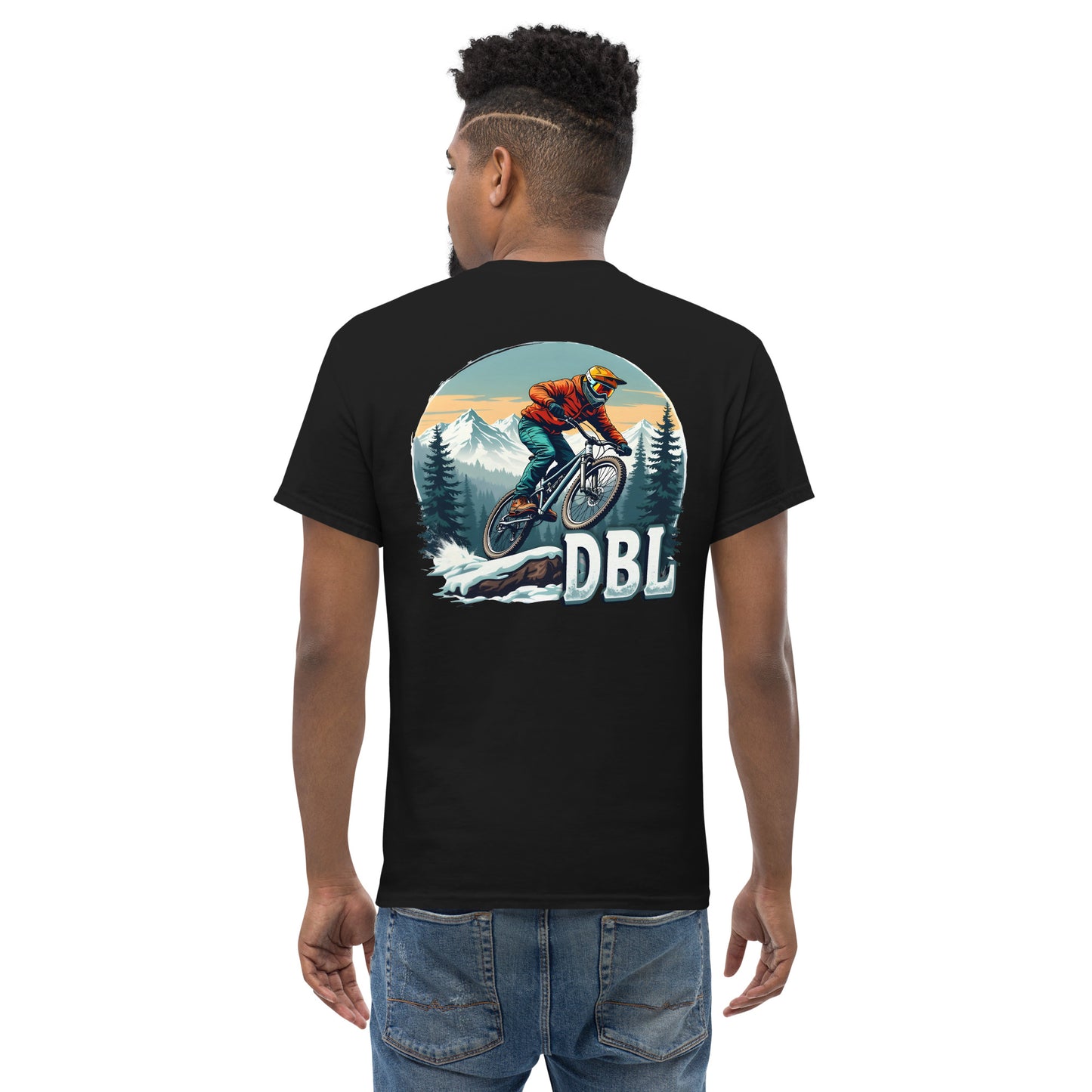 Unisex Men's DBL ride on classic tee