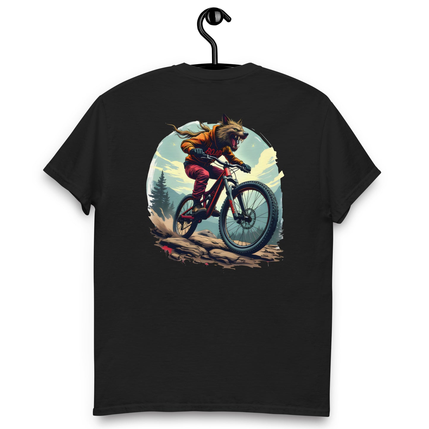 Unisex Wolfman rides classic tee
