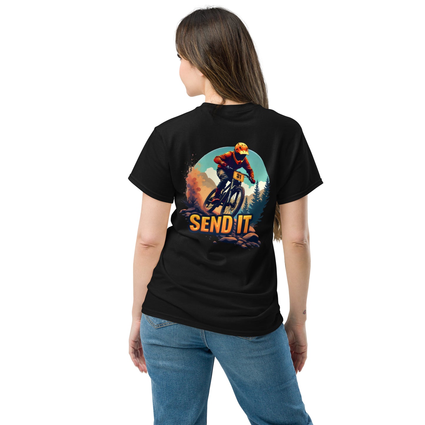 Unisex Send it MTB classic tee