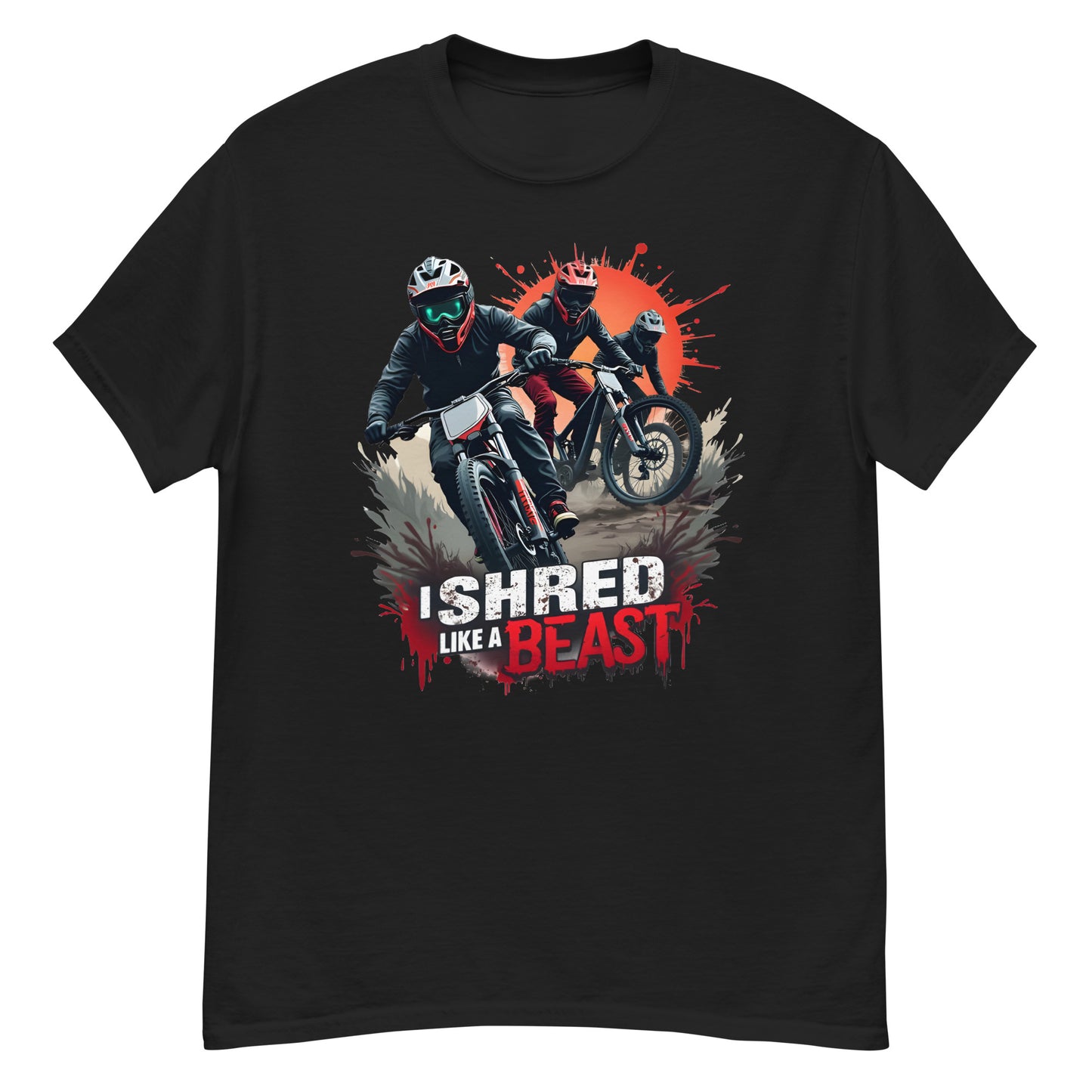 Unisex I ride like a beast classic tee