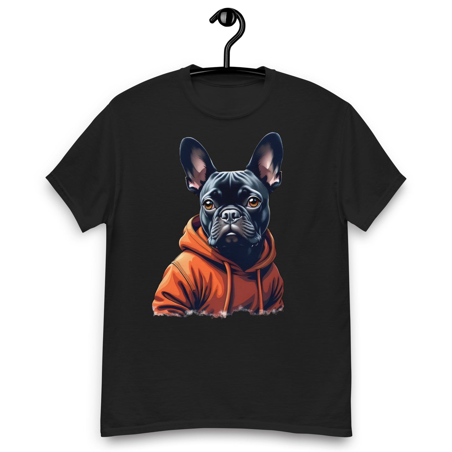 Unisex Black French bulldog classic tee