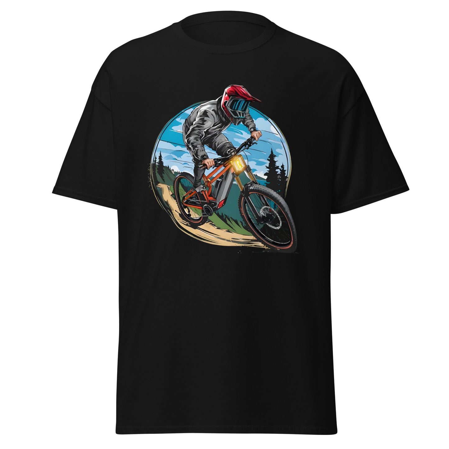 Unisex Cartoon free ride classic tee