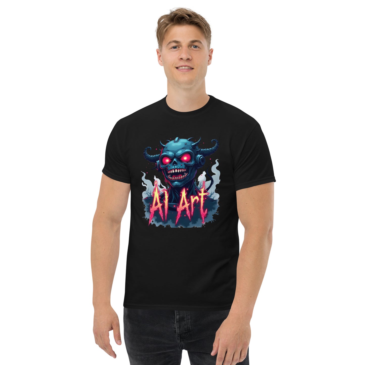 Unisex Monster AI art classic tee